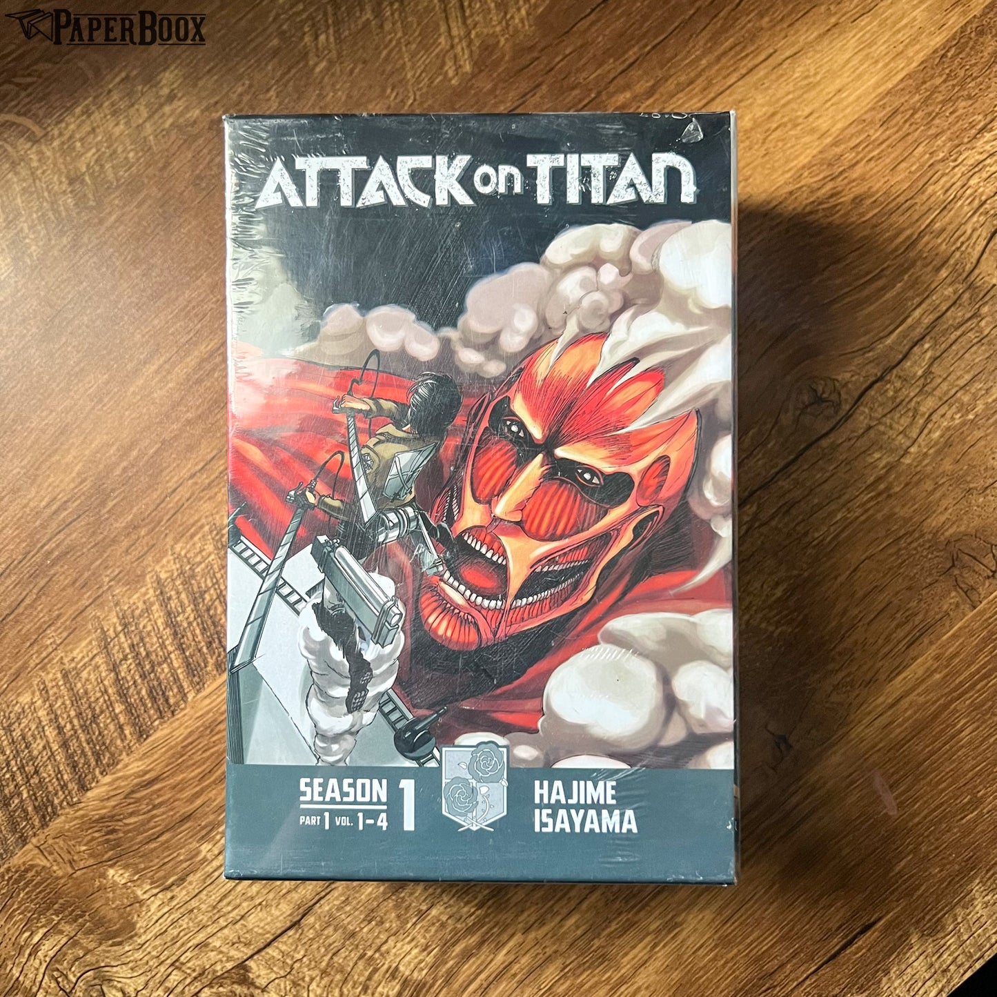 Attack on Titan Season 1 Part 1 Manga Box Set