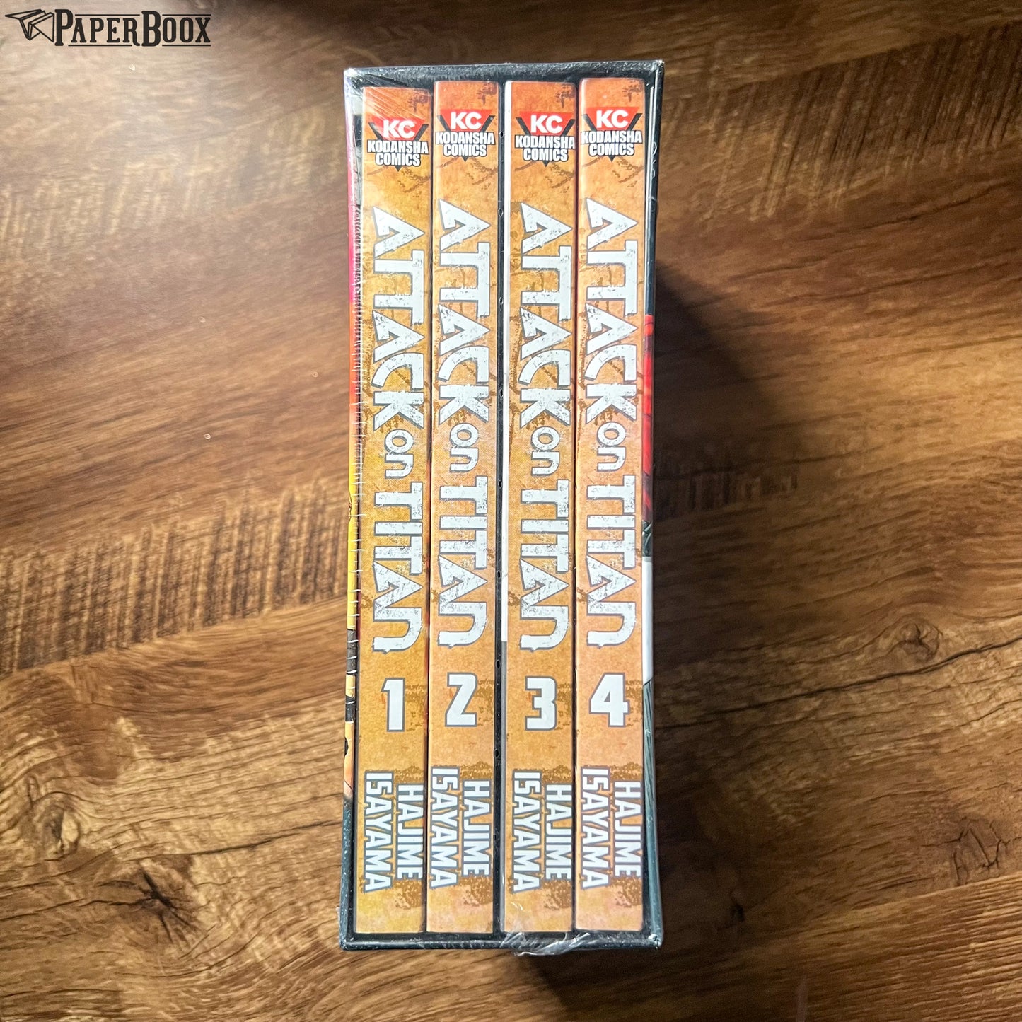 Attack on Titan Season 1 Part 1 Manga Box Set