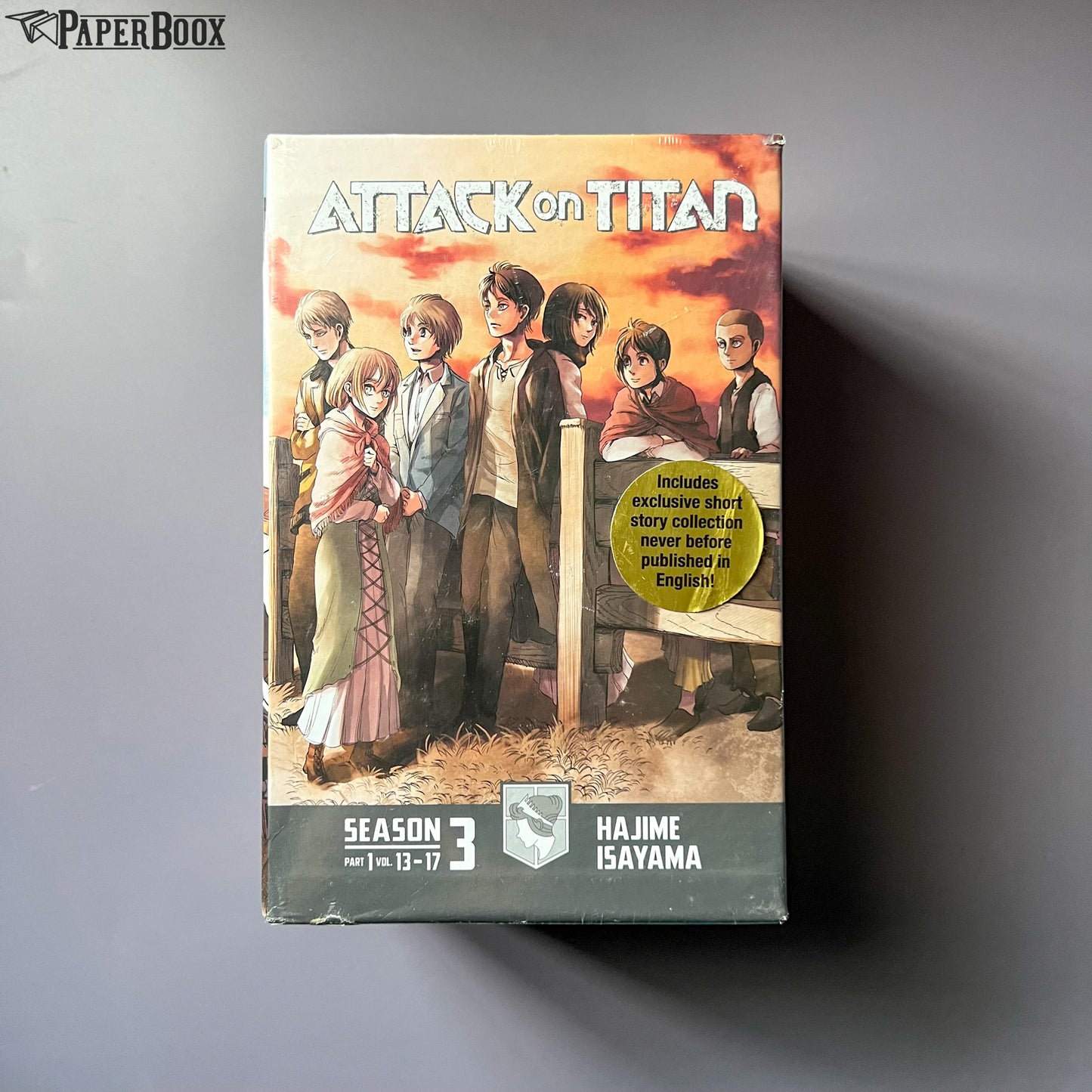 Attack on Titan Season 3 Part 1 Manga Box Set
