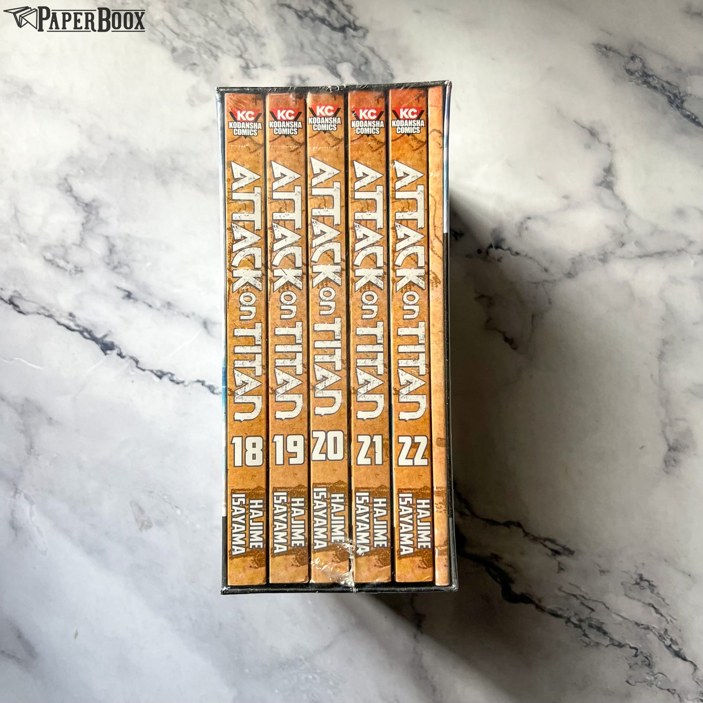 Attack on Titan Season 3 Part 2 Manga Box Set
