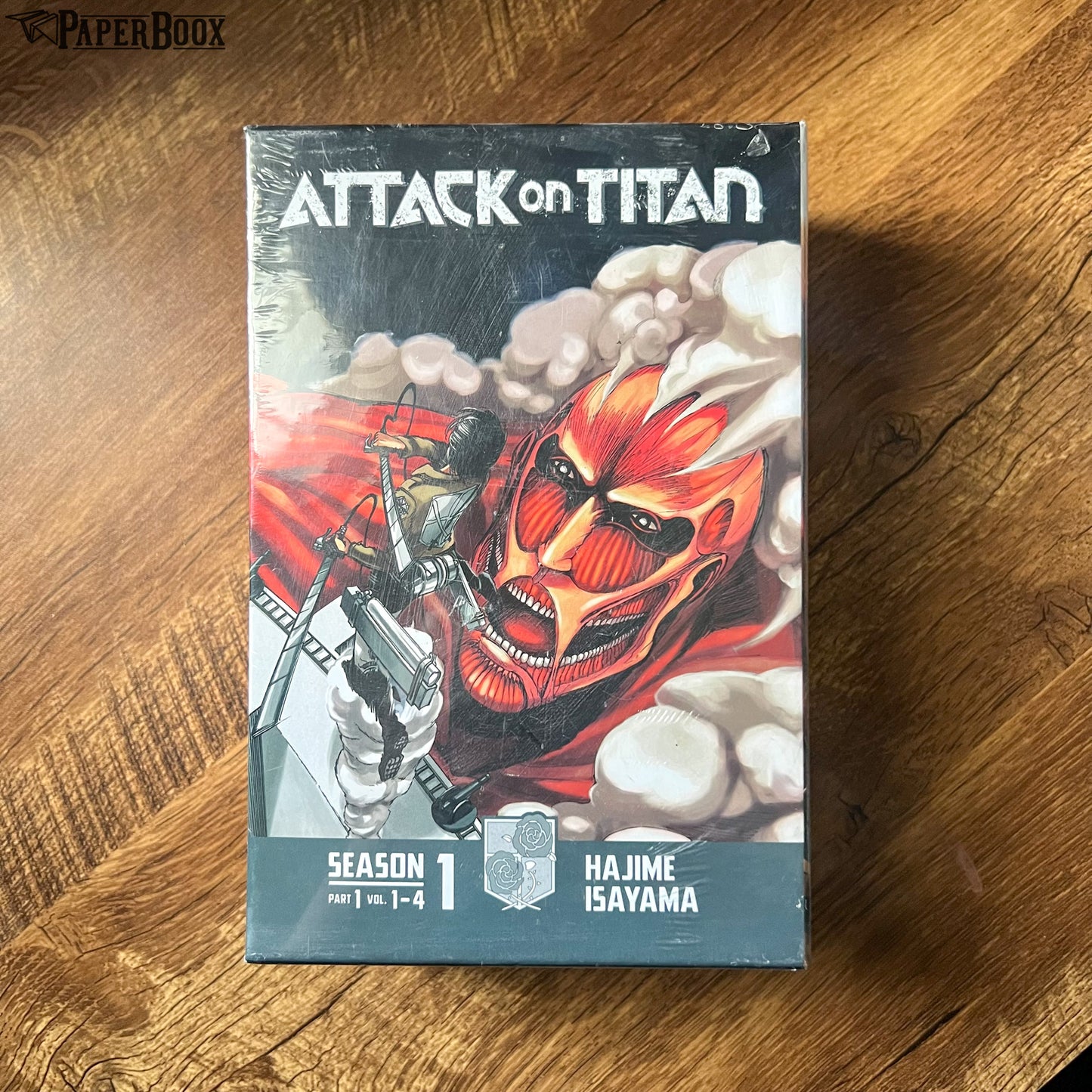  Attack on Titan Season 1 Part 1 Manga Box Set (Attack