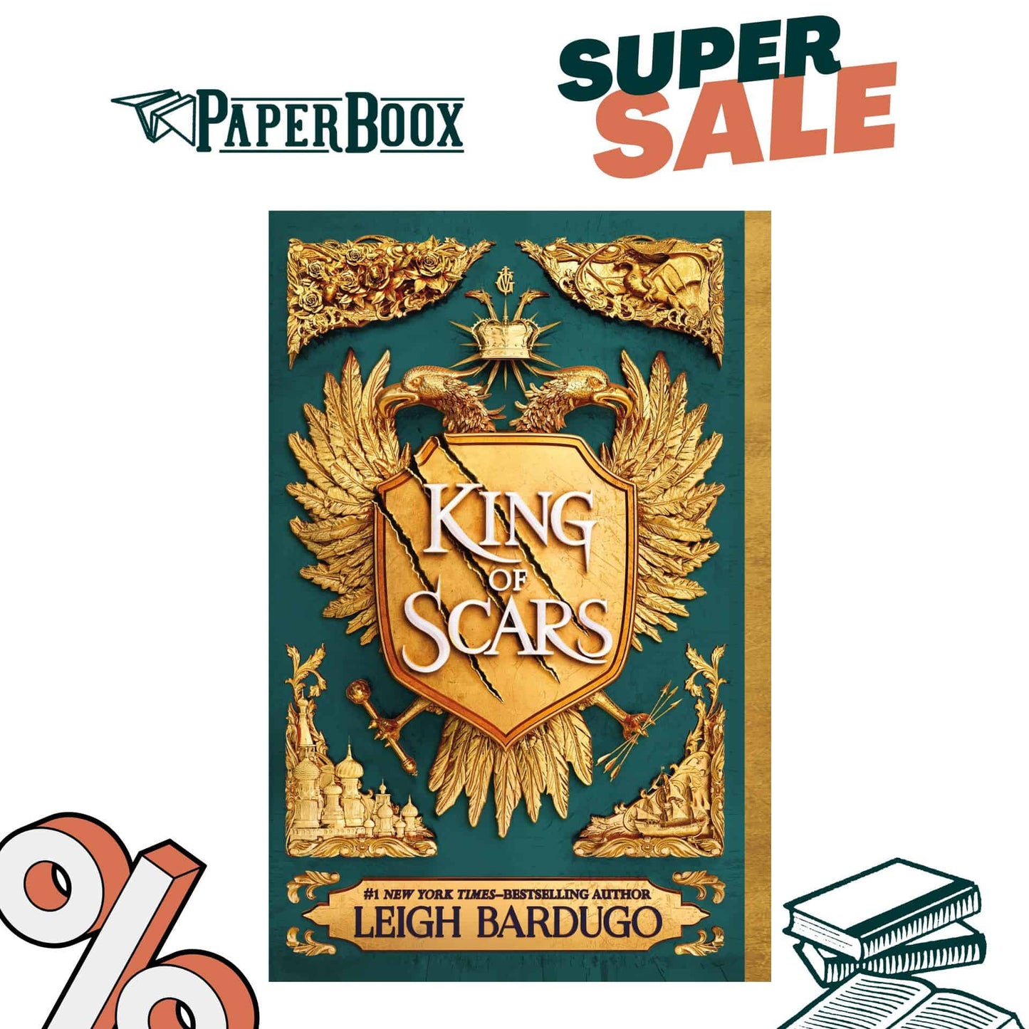 [SALE] King of Scars (Paperback)