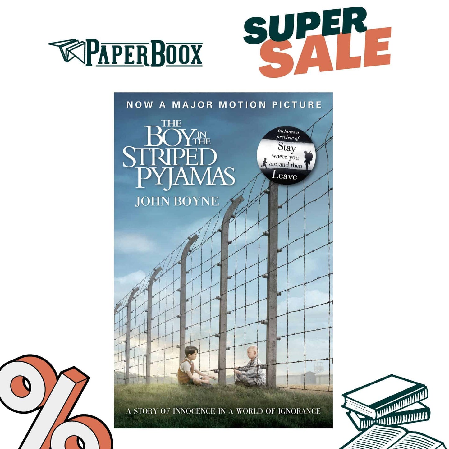 [SALE] The Boy in the Striped Pajamas (Paperback)