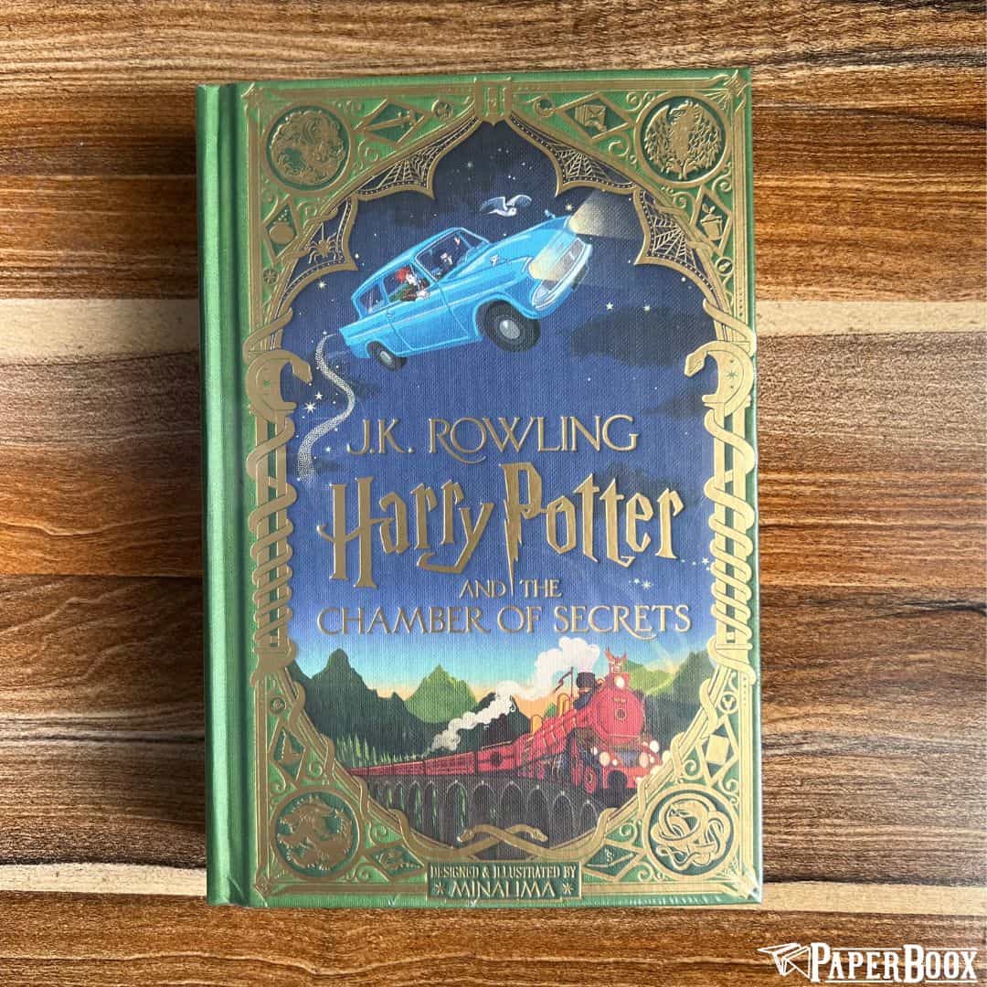 Bundle: Harry Potter and the Chamber of Secrets, MinaLima Edition (Hardcover) + Free Shirt