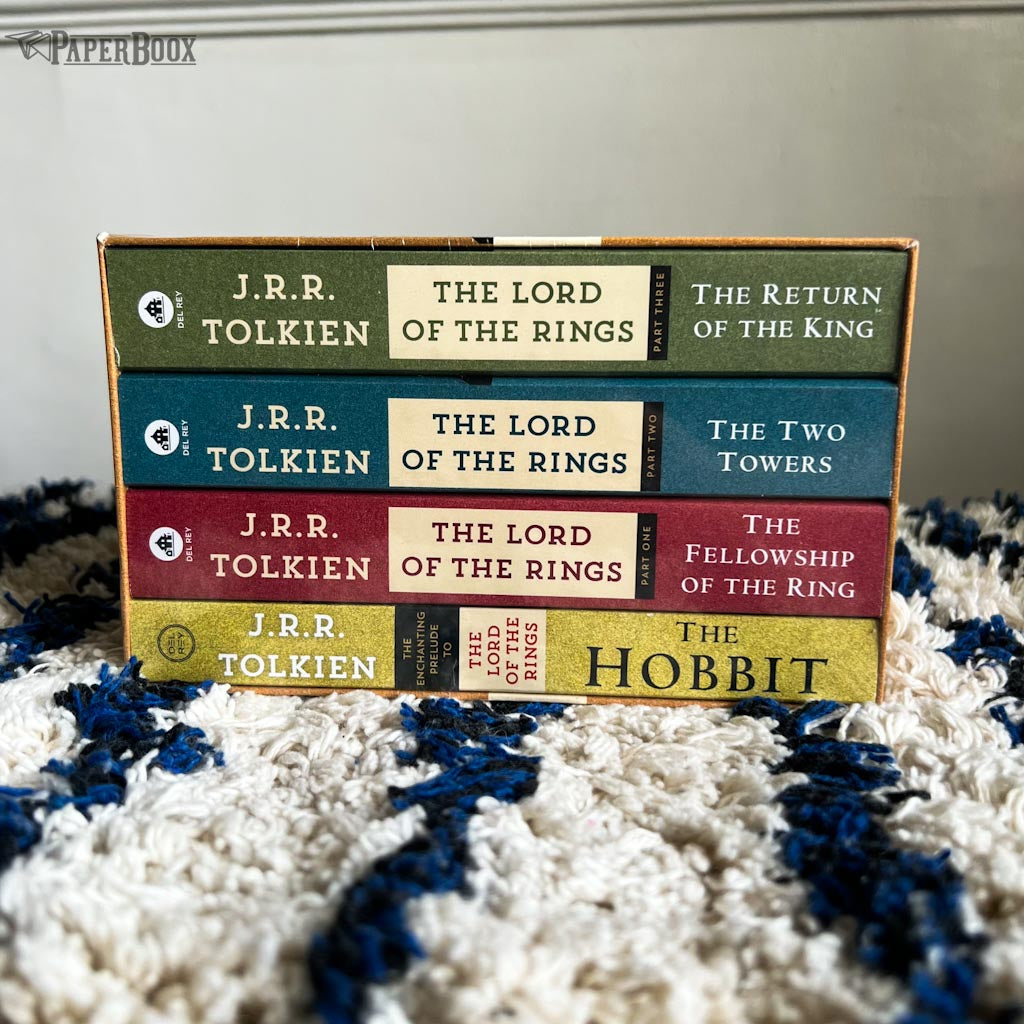 J.R.R. Tolkien 4-Book Boxed Set: The Hobbit and the Lord of the Rings: The Hobbit, the Fellowship of the Ring, the Two Towers, the Return of the King